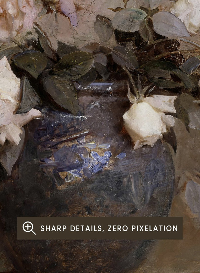 "Roses" Art Print_Sugar & Canvas_Abbott Handerson Thayer