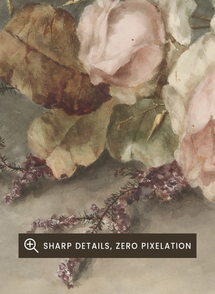 "Roses" Art Print_Sugar & Canvas_Margaretha Roosenboom