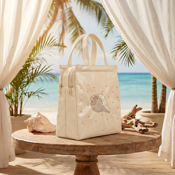 Samyak Premium Shankh Tote Bag – Ivory