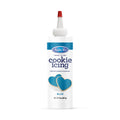 Satin Ice blue cookie icing 8 ounce bottle for blue cookie decorating