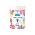 Satin Ice royal icing mix 14 ounce pail for customizable hard drying icing