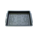 Schneider Football Field Cake Pan product image,
 Football field cake pan for creating sports themed birthday cakes and celebration desserts,
 German made soccer field cake pan for bakeries cake decorators and game day parties
