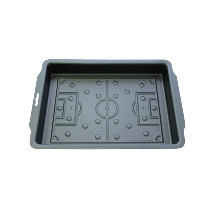 Schneider Football Field Cake Pan product image,
 Football field cake pan for creating sports themed birthday cakes and celebration desserts,
 German made soccer field cake pan for bakeries cake decorators and game day parties