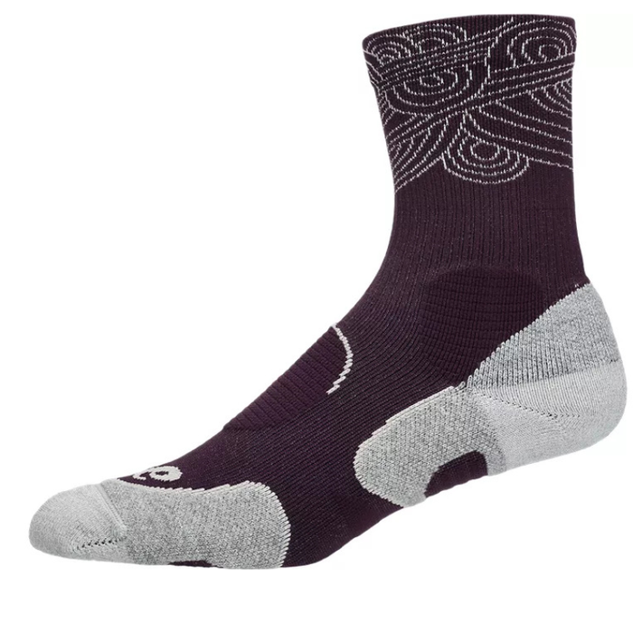Asics SEASONAL COURT+ CREW Tennis Sock - Dark Aubergine