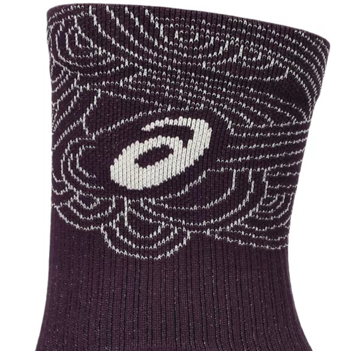 Asics SEASONAL COURT+ CREW Tennis Sock - Dark Aubergine
