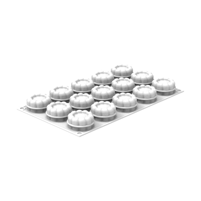 Silikomart CHARLOTTE 30 Silicone Mold 15 Cavities 45x25mm