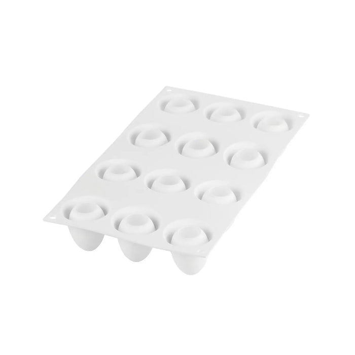 Silikomart EGG 30 Silicone Mold 12 Cavities 34x47mm