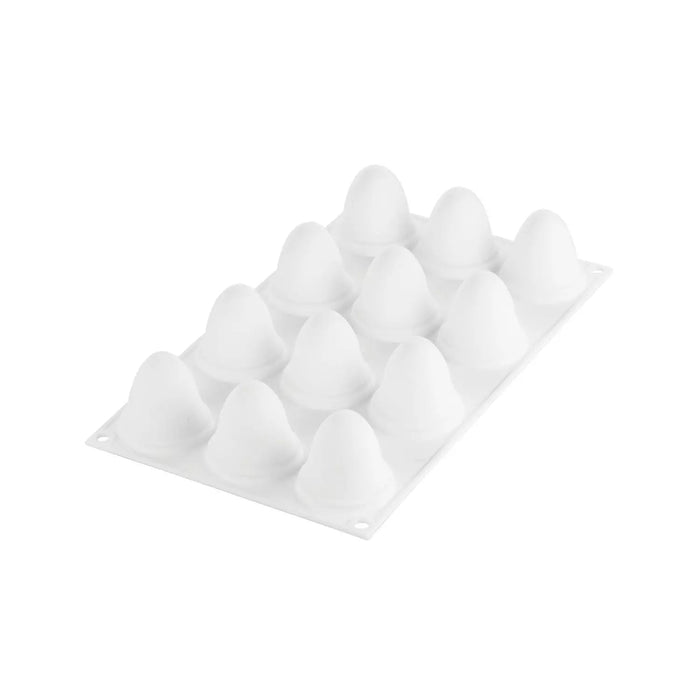 Silikomart EGG 30 Silicone Mold 12 Cavities 34x47mm