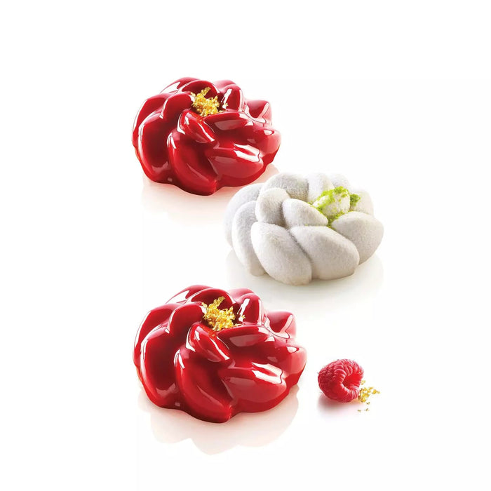 Silikomart FLEUR 90 Silicone Mold – 6 Cavities dia99x35mm
