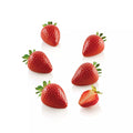 Silikomart FRAGOLA 30 Silicone Mold 15 Cavities 48x37x33mm with Cutter