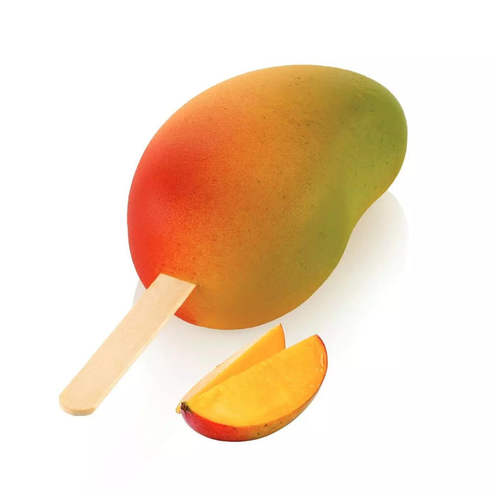 Silikomart GEL20 MANGO – Set of 2 Silicone Molds with Sticks & Trays