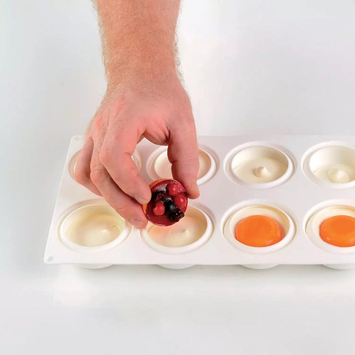 Silikomart GLOBE 26 Silicone Mold – Ø45x20mm