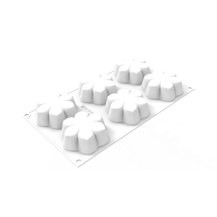 Silikomart HANA 87 Silicone Mold 6 Cavities 72x30mm