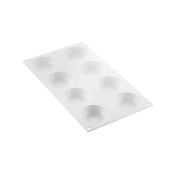Silikomart KIT TARTE RING PALET dia70mm – Set with Silicone Mold + 8 Rings