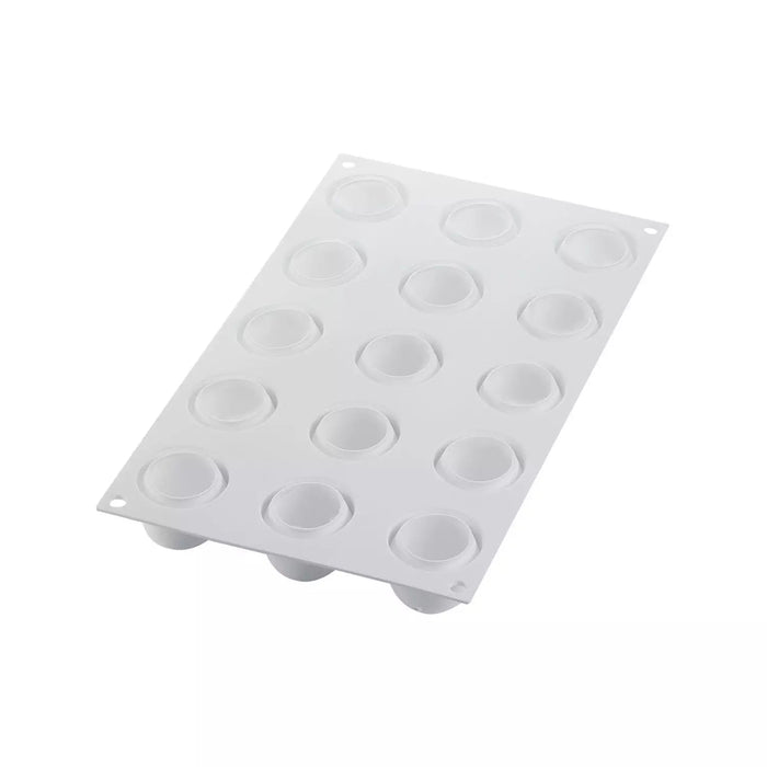 Silikomart MELA, CILIEGIA & PESCA 30 Silicone Mold – 15 Cavities dia39x30mm