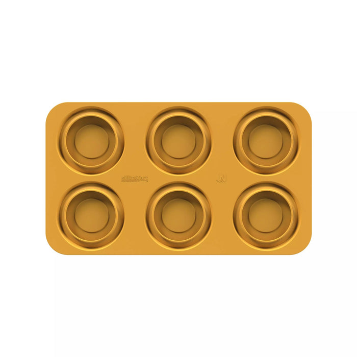 Silikomart PIATTO 80 Silicone Mold 6 Cavities 115x15mm