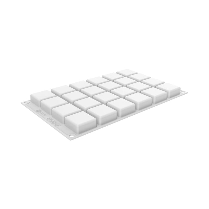 Silikomart QUADRATO XS 20 Silicone Mold 24 Cavities 37x37x16mm