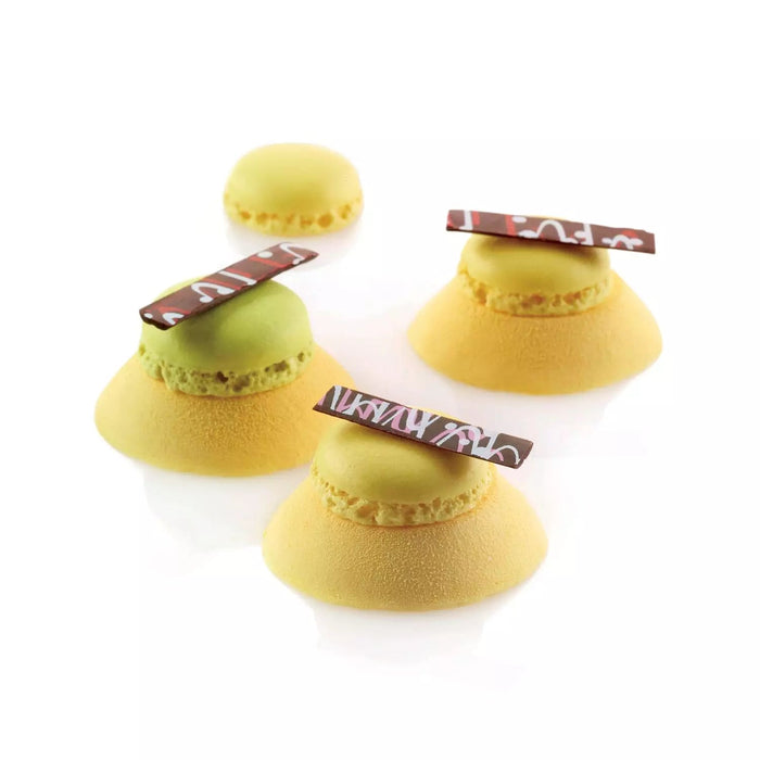 Silikomart SQ008 Silicone Mold 60 Mini Tartlette Cavities 44x10mm