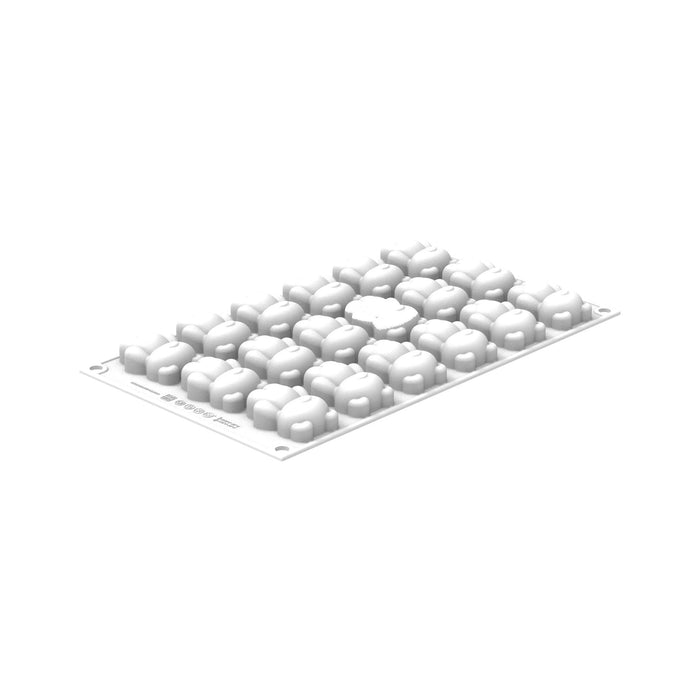 Silikomart TEDDY BEAR XS 20 Silicone Mold 18 Cavities 50x36x21mm