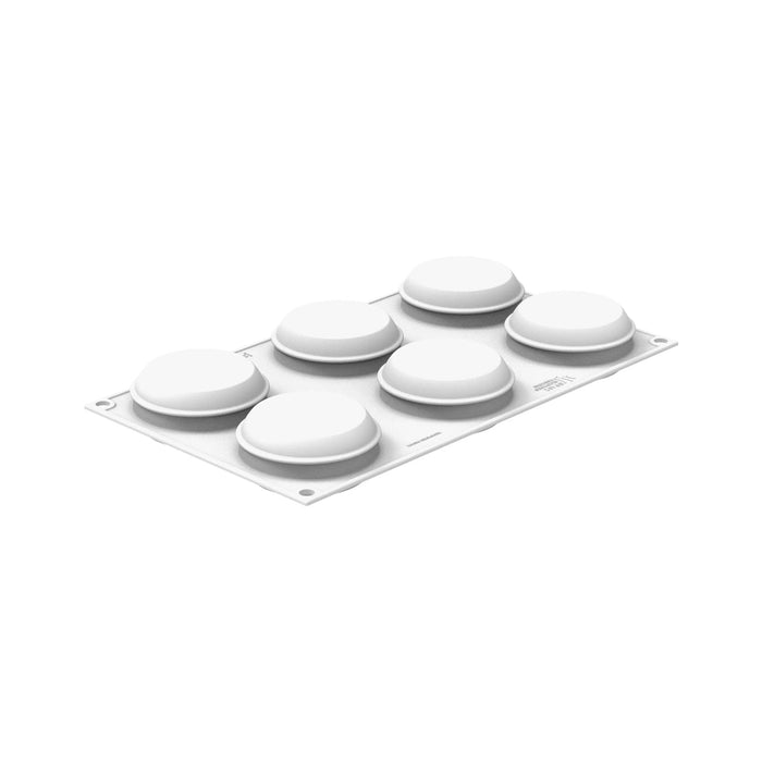 Silikomart THE SLICE OF CITRUS 100 Silicone Mold 6 Cavities 70x31mm with Mat
