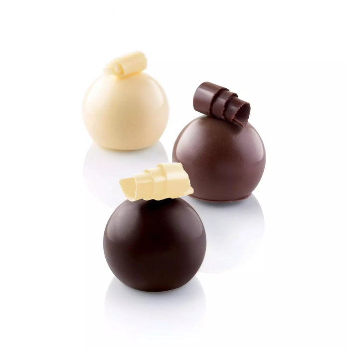 Silikomart TRUFFLES 20 Silicone Mold – Ø32x28mm