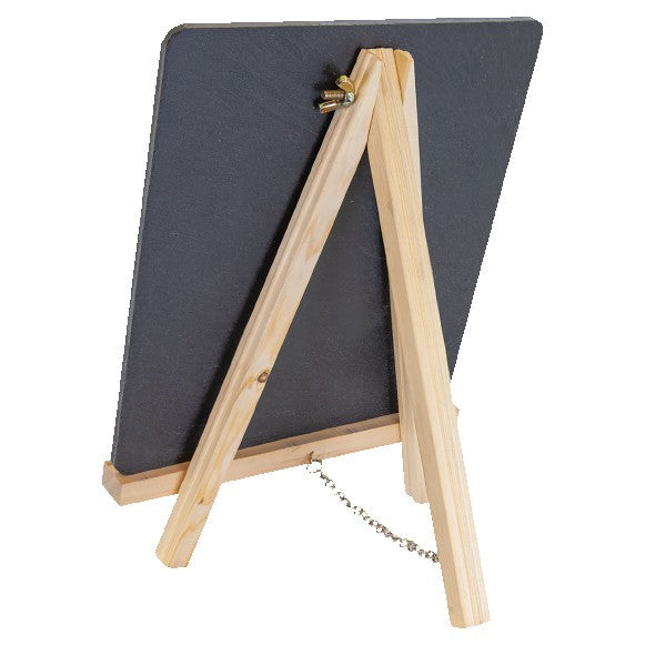 Slate Sign & Wooden Easel - Personalized