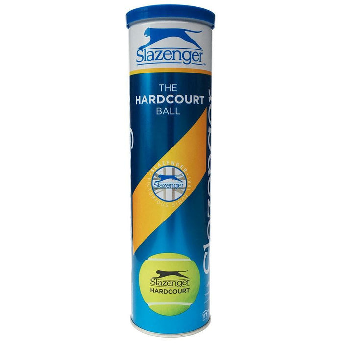 Slazenger Hardcourt Tennis Ball Carton - 18 x 4-Ball Cans / 72 Balls