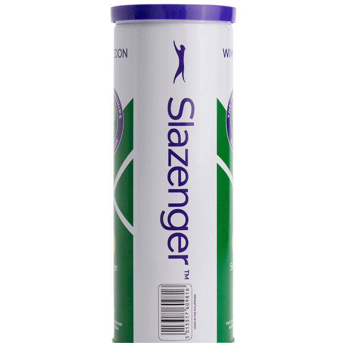 Slazenger Wimbledon 3-Balls Tennis Ball Can