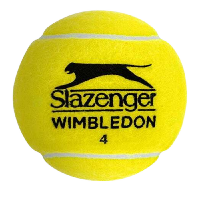 Slazenger Wimbledon 4 Tennis Ball Can