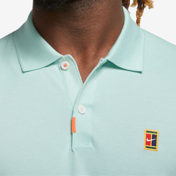 Nike Slim Fit Men Tennis Polo - Jade Ice