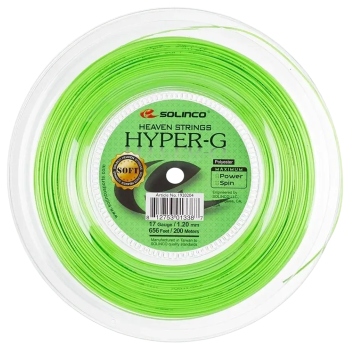 Solinco Hyper-G Soft 1.20/17 200m String Reel