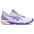 Asics Solution Speed FF 2 Womens Tennis Shoes - White/Amethyst  Clay