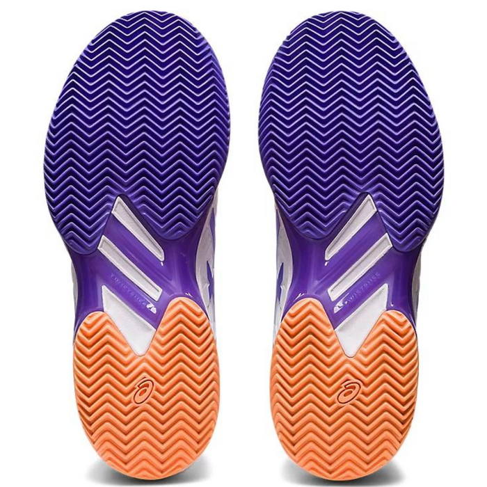 Asics Solution Speed FF 2 Womens Tennis Shoes - White/Amethyst  Clay