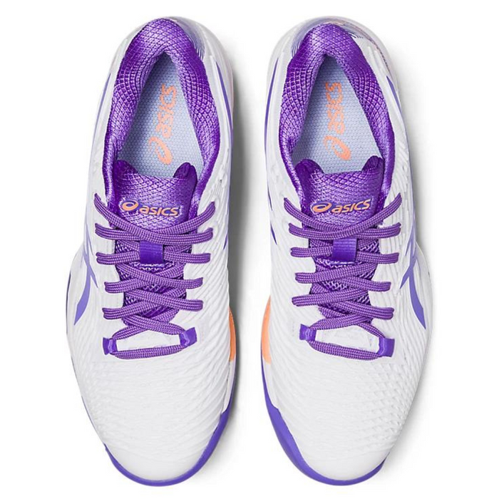 Asics Solution Speed FF 2 Womens Tennis Shoes - White/Amethyst  Clay