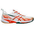 Asics SONICSMASH FF Mens Padel Shoes - White/Energy Orange