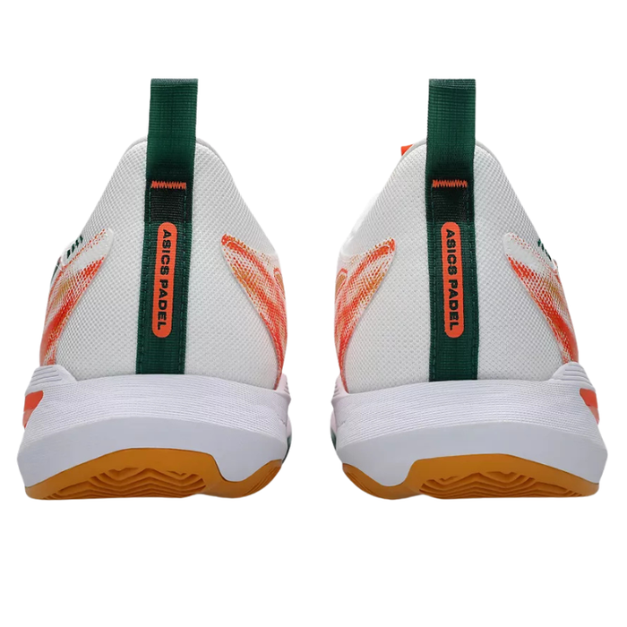 Asics SONICSMASH FF Mens Padel Shoes - White/Energy Orange