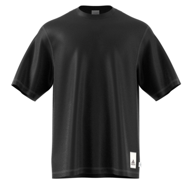 Adidas Sportwear Caps Mens Tennis Tee - Black