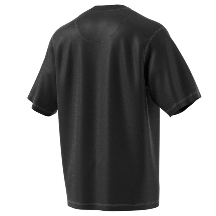 Adidas Sportwear Caps Mens Tennis Tee - Black