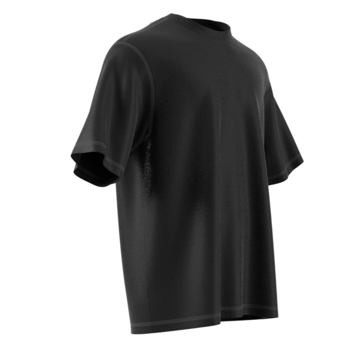 Adidas Sportwear Caps Mens Tennis Tee - Black
