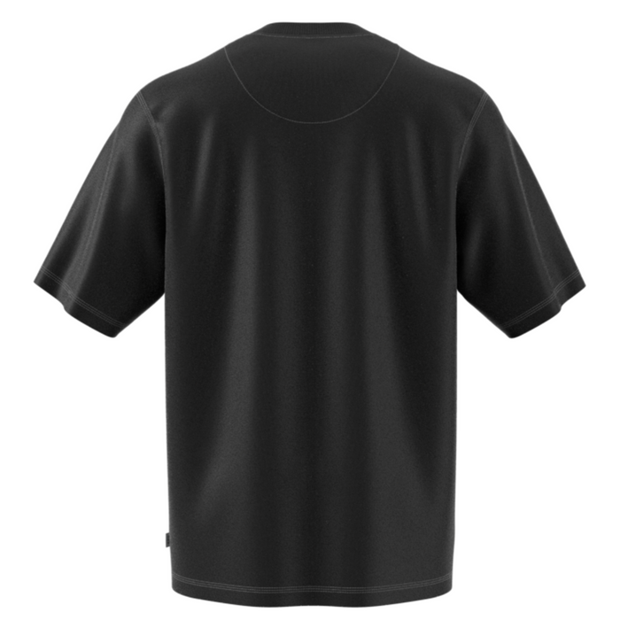 Adidas Sportwear Caps Mens Tennis Tee - Black