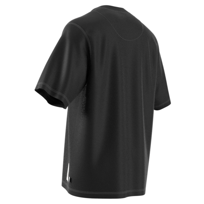 Adidas Sportwear Caps Mens Tennis Tee - Black