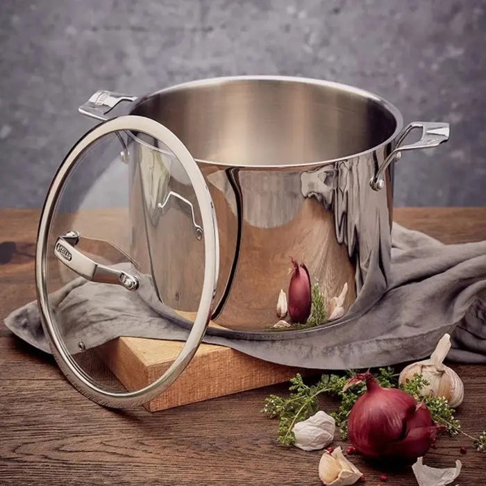 Stellar STM08 Steamers, 26cm Stockpot, 8L