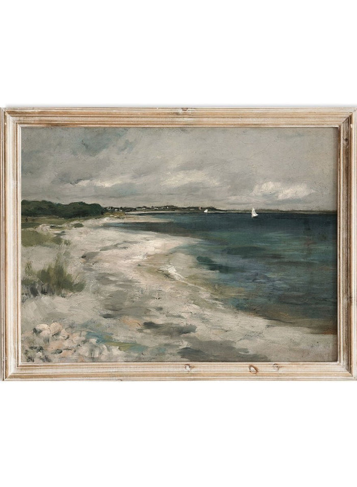 "Storm Clouds" Art Print_Sugar & Canvas_John Henry Twachtman