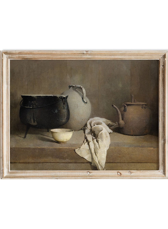 "Study in Grey" Art Print_Sugar & Canvas