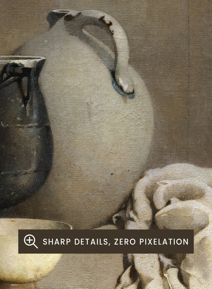 "Study in Grey" Art Print