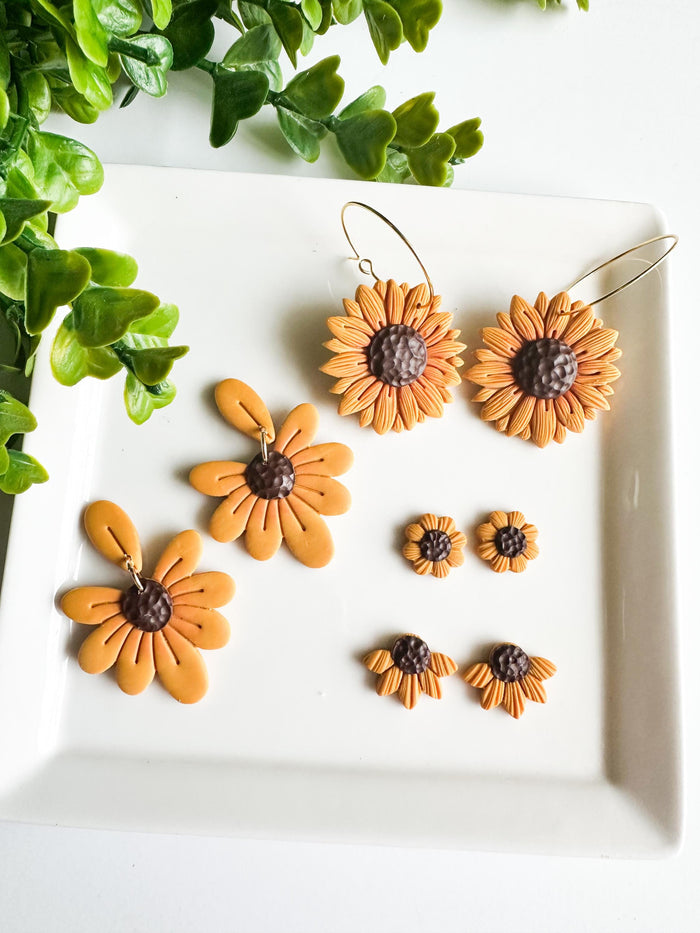 Sunflower Earrings