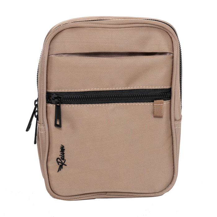 Tan Medium Bag With Tumbler Belt