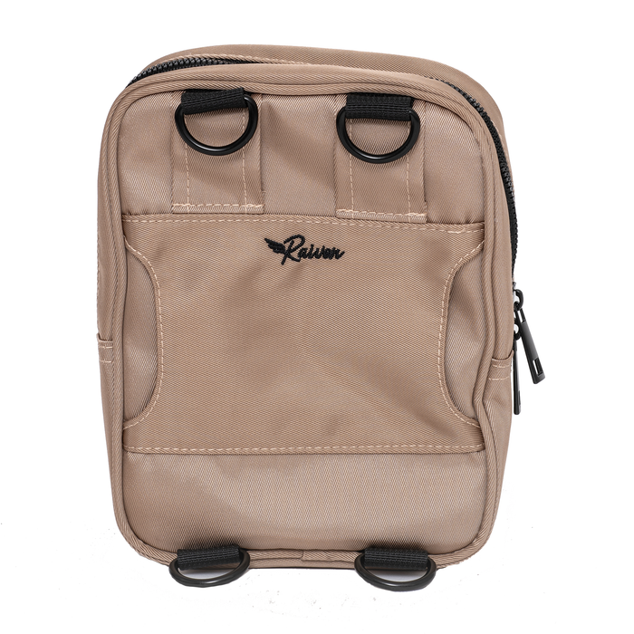 Tan Medium Bag With Tumbler Belt