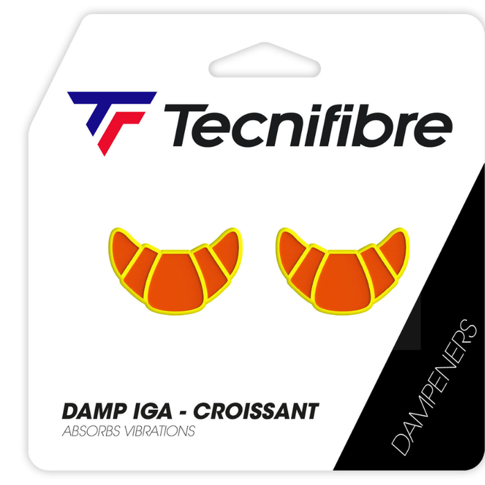 Tecnifibre IG Croissant Dampener 2-Pack - Pepsis Orange