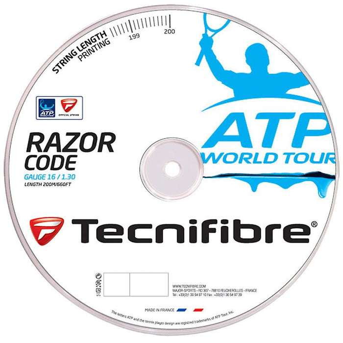 Tecnifibre Razor Code 1.30/17 200m String Reel - Blue